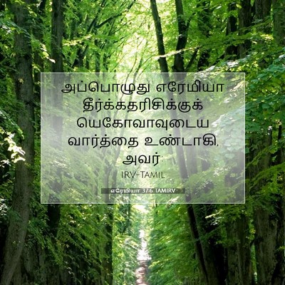 Picture 07 - எரேமியா 37:6 TAMIRV - அப்பொழுது எரேமியா - Bible Verse Picture