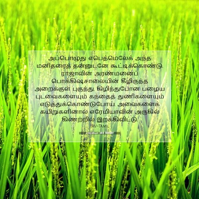 Picture 07 - எரேமியா 38:11 TAMIRV - அப்பொழுது - Bible Verse Picture