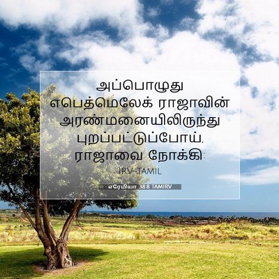 Picture 07 - எரேமியா 38:8 TAMIRV - அப்பொழுது - Bible Verse Picture