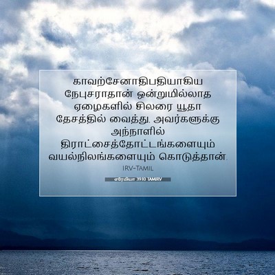 Picture 07 - எரேமியா 39:10 TAMIRV -  - Bible Verse Picture