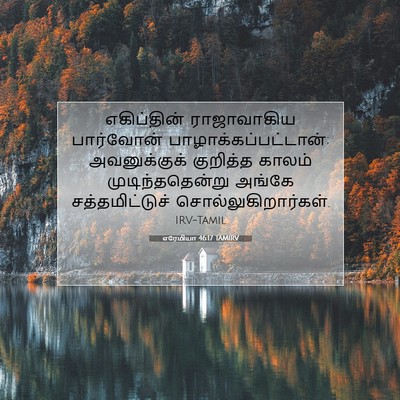 Picture 07 - எரேமியா 46:17 TAMIRV - எகிப்தின் - Bible Verse Picture