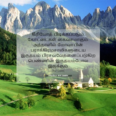 Picture 07 - எரேமியா 48:41 TAMIRV - கீரியோத் - Bible Verse Picture