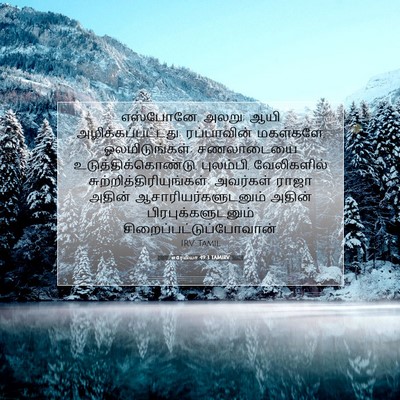 Picture 07 - எரேமியா 49:3 TAMIRV - எஸ்போனே, அலறு; ஆயி - Bible Verse Picture