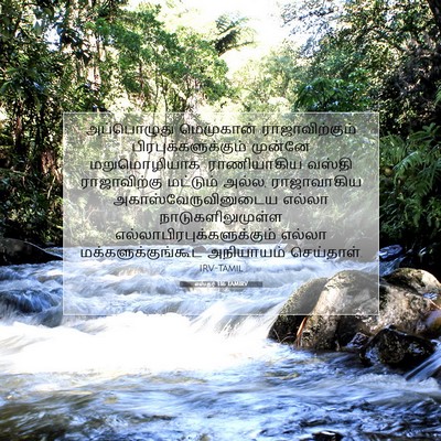 Picture 07 - எஸ்தர் 1:16 TAMIRV - அப்பொழுது - Bible Verse Picture