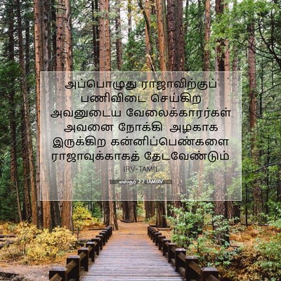 Picture 07 - எஸ்தர் 2:2 TAMIRV - அப்பொழுது - Bible Verse Picture