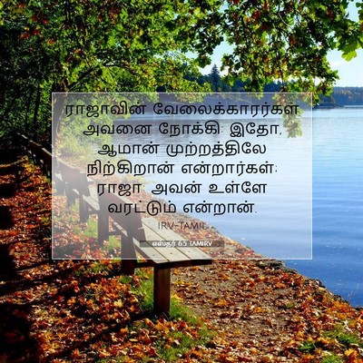 Picture 07 - எஸ்தர் 6:5 TAMIRV - ராஜாவின் - Bible Verse Picture
