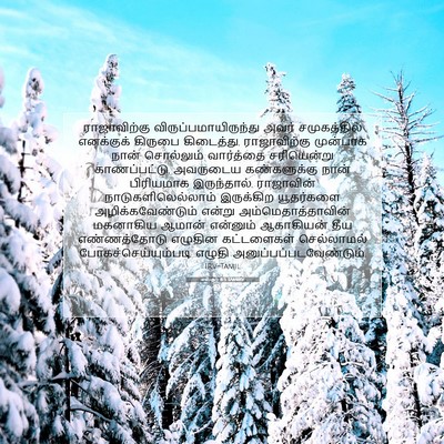 Picture 07 - எஸ்தர் 8:5 TAMIRV - ராஜாவிற்கு - Bible Verse Picture