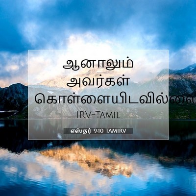 Picture 07 - எஸ்தர் 9:10 TAMIRV - ஆனாலும் அவர்கள் - Bible Verse Picture