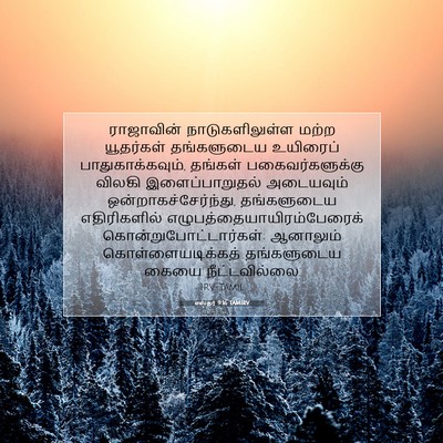 Picture 07 - எஸ்தர் 9:16 TAMIRV - ராஜாவின் - Bible Verse Picture