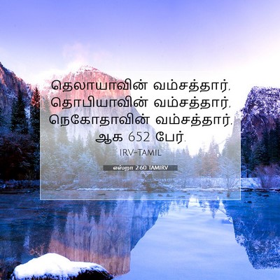 Picture 07 - எஸ்றா 2:60 TAMIRV - தெலாயாவின் - Bible Verse Picture