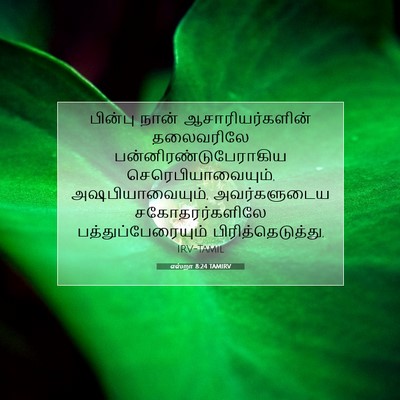 Picture 07 - எஸ்றா 8:24 TAMIRV - பின்பு நான் - Bible Verse Picture