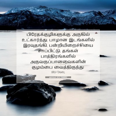 Picture 07 - ஏசாயா 65:4 TAMIRV -  - Bible Verse Picture