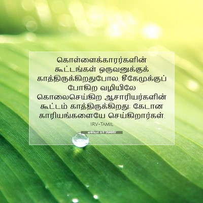 Picture 07 - ஓசியா 6:9 TAMIRV -  - Bible Verse Picture