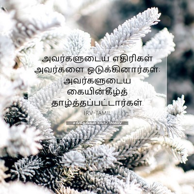 Picture 07 - சங்கீதங்கள் 106:42 TAMIRV - அவர்களுடைய - Bible Verse Picture