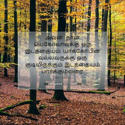 Picture 07 - சங்கீதங்கள் 132:2 TAMIRV - அவன்: நான் - Bible Verse Picture