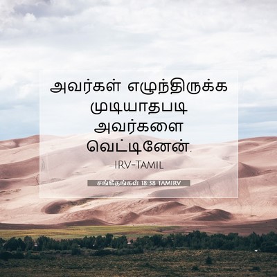 Picture 07 - சங்கீதங்கள் 18:38 TAMIRV - அவர்கள் - Bible Verse Picture