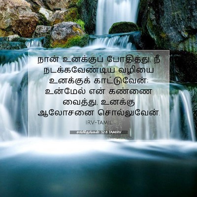 Picture 07 - சங்கீதங்கள் 32:8 TAMIRV - நான் உனக்குப் - Bible Verse Picture