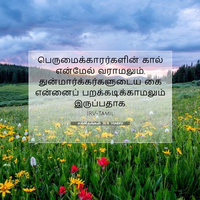 Picture 07 - சங்கீதங்கள் 36:11 TAMIRV -  - Bible Verse Picture