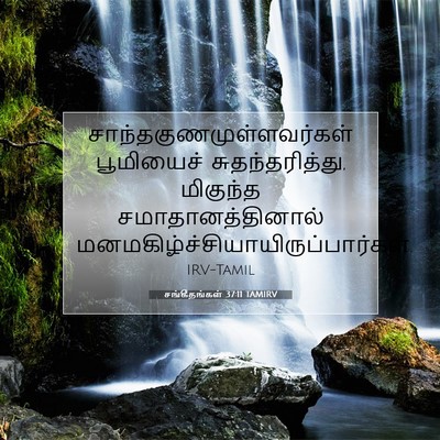 Picture 07 - சங்கீதங்கள் 37:11 TAMIRV -  - Bible Verse Picture