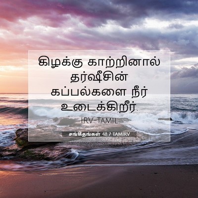 Picture 07 - சங்கீதங்கள் 48:7 TAMIRV - கிழக்கு - Bible Verse Picture