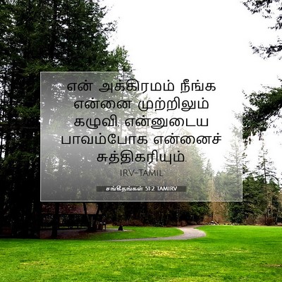 Picture 07 - சங்கீதங்கள் 51:2 TAMIRV - என் அக்கிரமம் - Bible Verse Picture