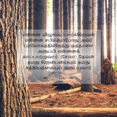 Picture 07 - சங்கீதங்கள் 57:3 TAMIRV - என்னை - Bible Verse Picture