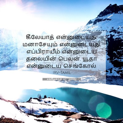 Picture 07 - சங்கீதங்கள் 60:7 TAMIRV - கீலேயாத் - Bible Verse Picture
