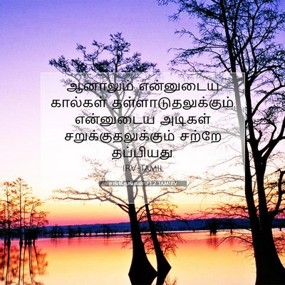 Picture 07 - சங்கீதங்கள் 73:2 TAMIRV - ஆனாலும் என்னுடைய - Bible Verse Picture