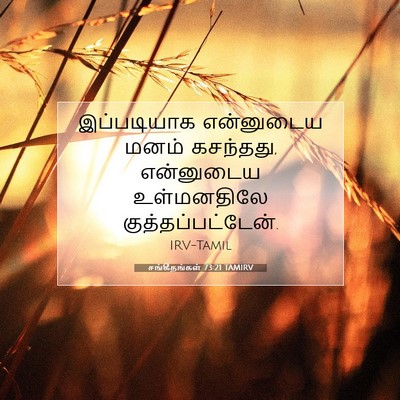 Picture 07 - சங்கீதங்கள் 73:21 TAMIRV - இப்படியாக - Bible Verse Picture