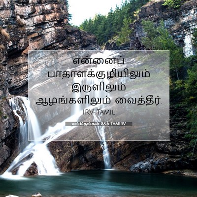 Picture 07 - சங்கீதங்கள் 88:6 TAMIRV - என்னைப் - Bible Verse Picture
