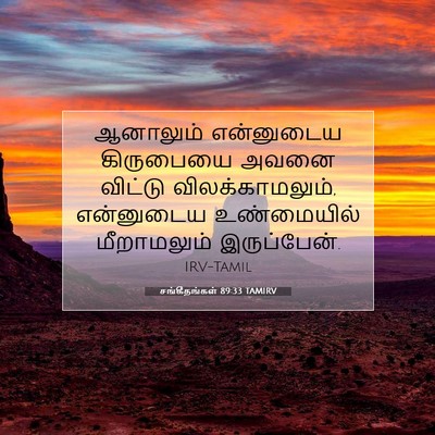Picture 07 - சங்கீதங்கள் 89:33 TAMIRV - ஆனாலும் என்னுடைய - Bible Verse Picture