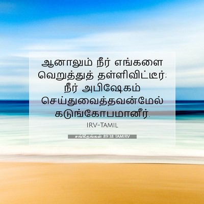 Picture 07 - சங்கீதங்கள் 89:38 TAMIRV - ஆனாலும் நீர் - Bible Verse Picture