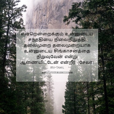 Picture 07 - சங்கீதங்கள் 89:4 TAMIRV - என்றென்றைக்கும் - Bible Verse Picture