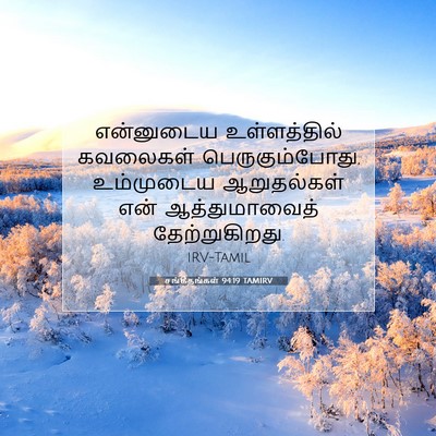Picture 07 - சங்கீதங்கள் 94:19 TAMIRV - என்னுடைய - Bible Verse Picture