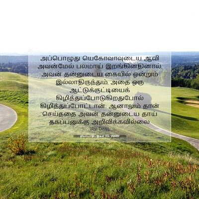 Picture 07 - நியாயாதிபதிகள் 14:6 TAMIRV - அப்பொழுது - Bible Verse Picture