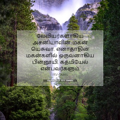 Picture 07 - நெகேமியா 10:9 TAMIRV - லேவியர்களாகிய - Bible Verse Picture