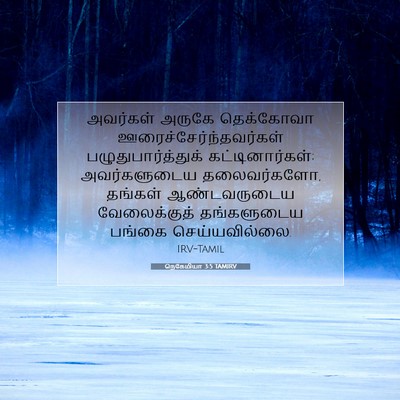 Picture 07 - நெகேமியா 3:5 TAMIRV - அவர்கள் அருகே - Bible Verse Picture