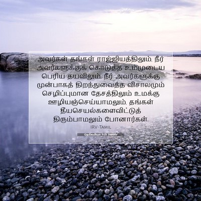 Picture 07 - நெகேமியா 9:35 TAMIRV - அவர்கள் தங்கள் - Bible Verse Picture