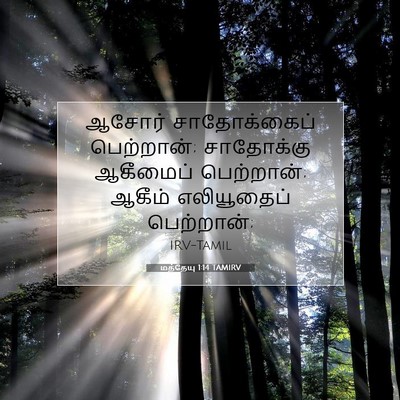 Picture 07 - மத்தேயு 1:14 TAMIRV - ஆசோர் சாதோக்கைப் - Bible Verse Picture