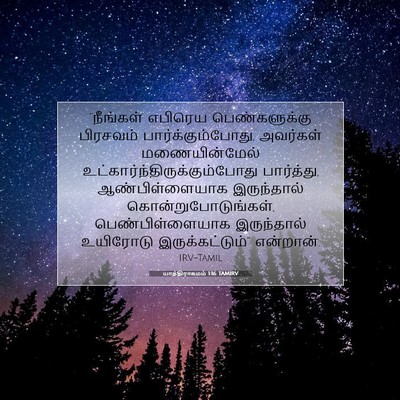 Picture 07 - யாத்திராகமம் 1:16 TAMIRV - “நீங்கள் எபிரெய - Bible Verse Picture
