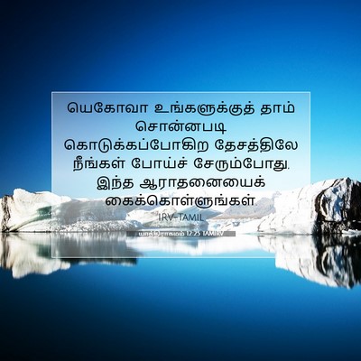 Picture 07 - யாத்திராகமம் 12:25 TAMIRV - யெகோவா - Bible Verse Picture