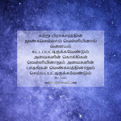 Picture 07 - யாத்திராகமம் 27:17 TAMIRV - சுற்று - Bible Verse Picture