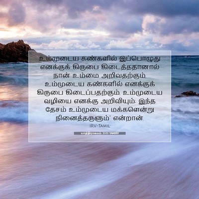 Picture 07 - யாத்திராகமம் 33:13 TAMIRV - உம்முடைய கண்களில் - Bible Verse Picture