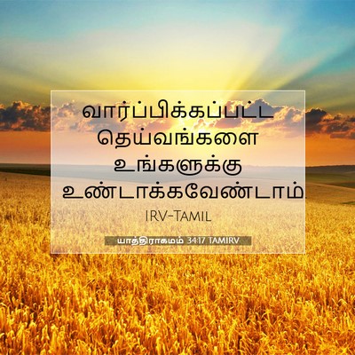 Picture 07 - யாத்திராகமம் 34:17 TAMIRV -  - Bible Verse Picture