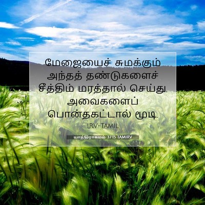 Picture 07 - யாத்திராகமம் 37:15 TAMIRV - மேஜையைச் - Bible Verse Picture
