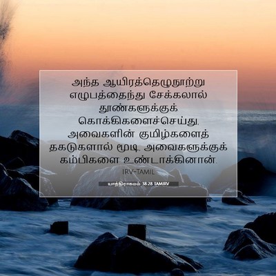 Picture 07 - யாத்திராகமம் 38:28 TAMIRV - அந்த - Bible Verse Picture
