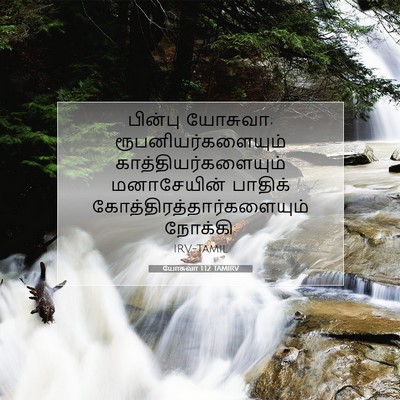 Picture 07 - யோசுவா 1:12 TAMIRV - பின்பு யோசுவா; - Bible Verse Picture