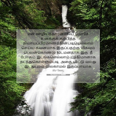 Picture 07 - யோசுவா 1:7 TAMIRV - என் - Bible Verse Picture