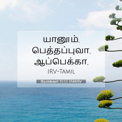 Picture 07 - யோசுவா 15:53 TAMIRV - யானூம், - Bible Verse Picture