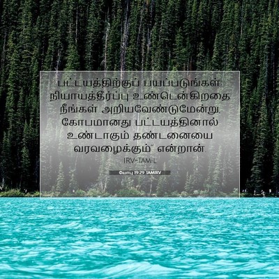 Picture 07 - யோபு 19:29 TAMIRV - பட்டயத்திற்குப் - Bible Verse Picture